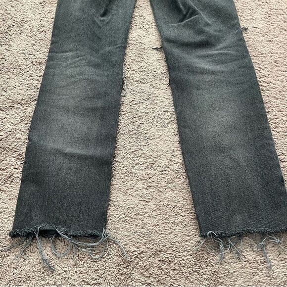 BDG Women's 24 Slim Straight Patchwork Jeans - Picture 8 of 10